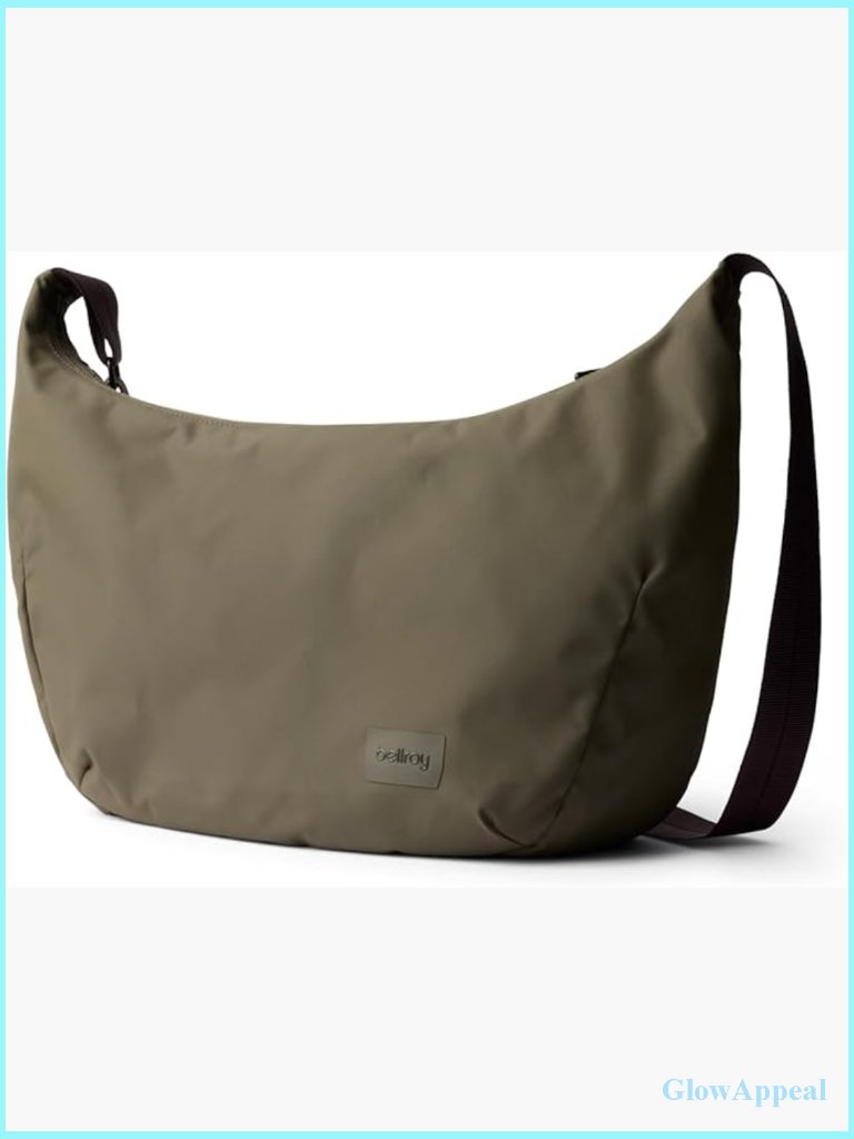 7l Minimalist Crossbody Shoulder Bag With Pockets Adjustable Strap